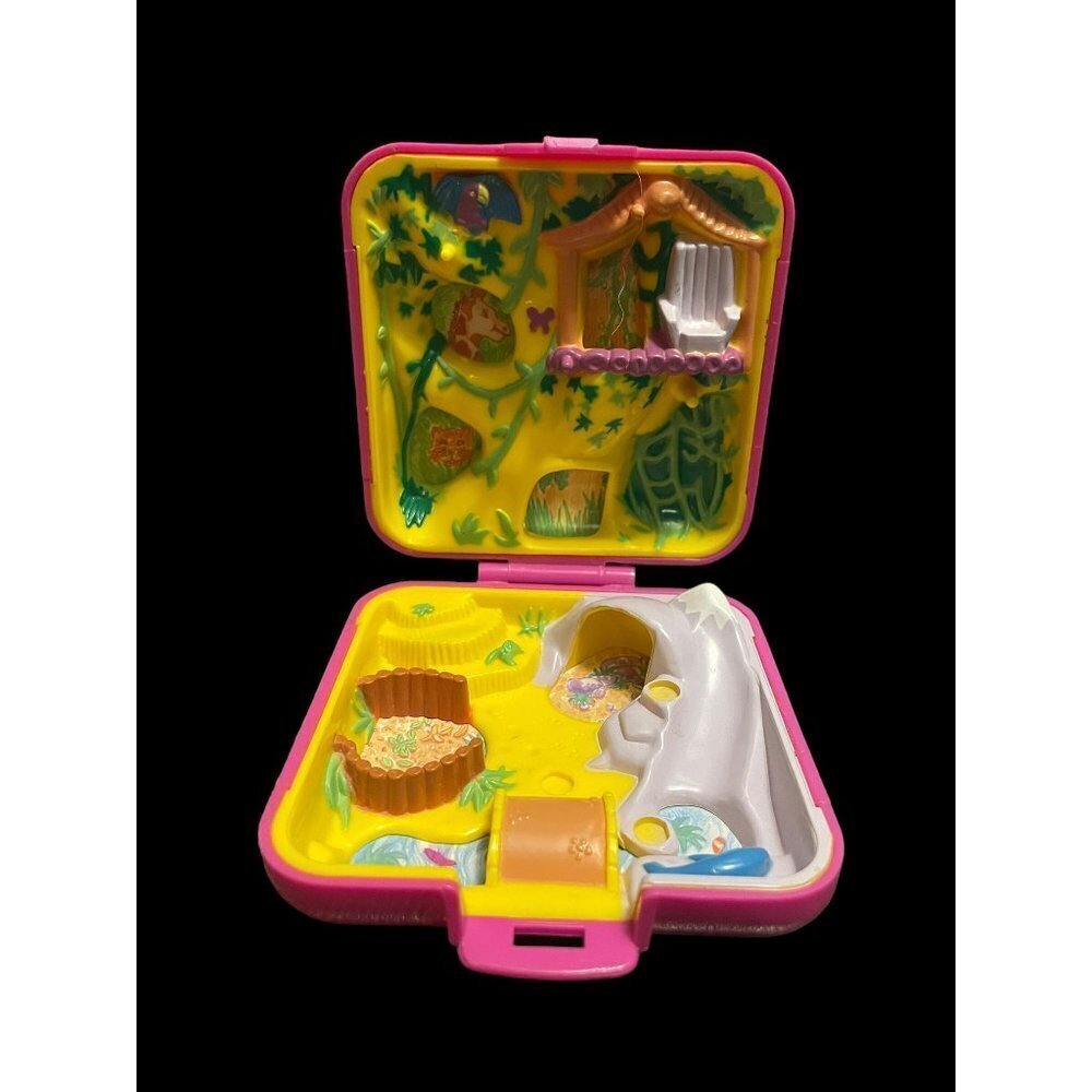Vintage 1989 Polly Pocket Wild Zoo World, compact only